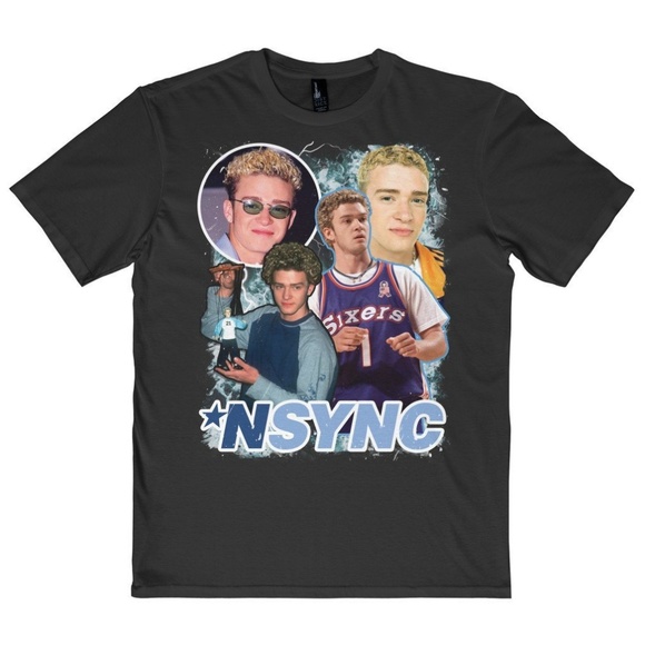 Gildan Other - Vintage Style Nsync Justin Timberlake Tee